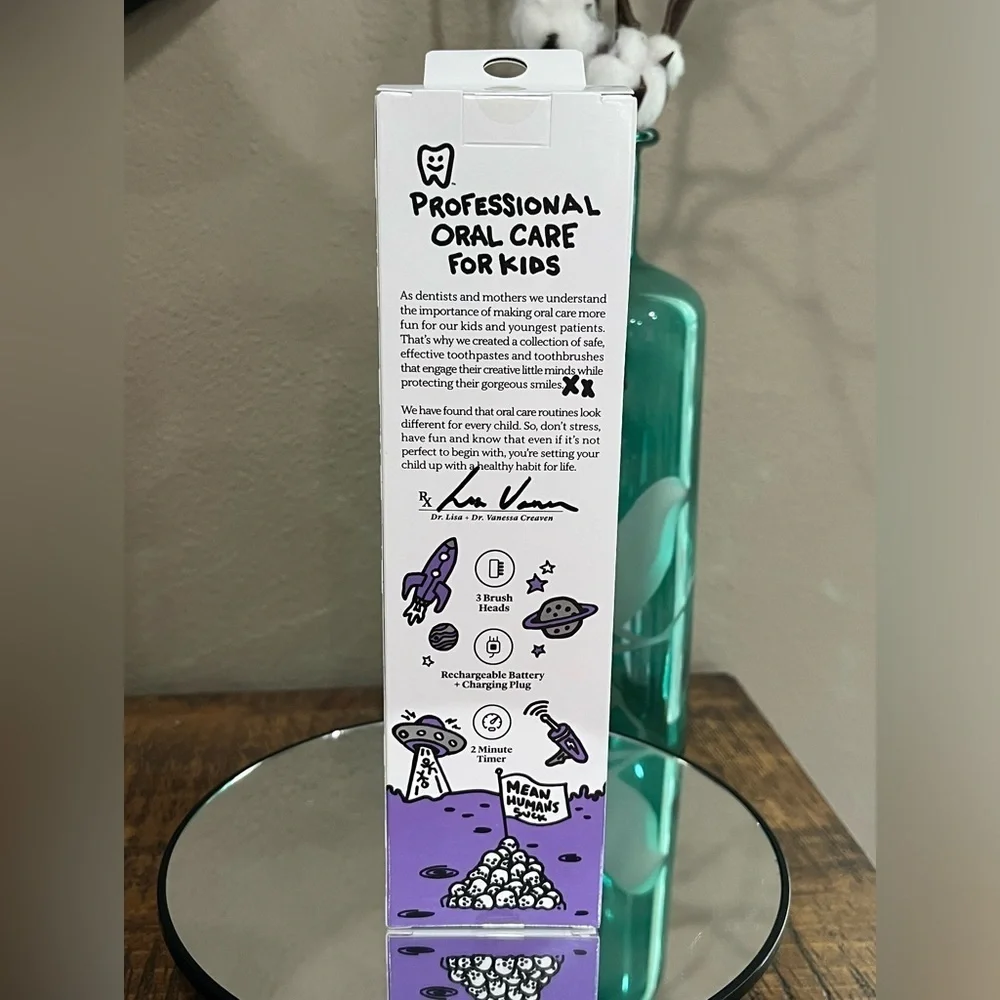 Made By Dentists Kids Alien Electric Toothbrush, new!